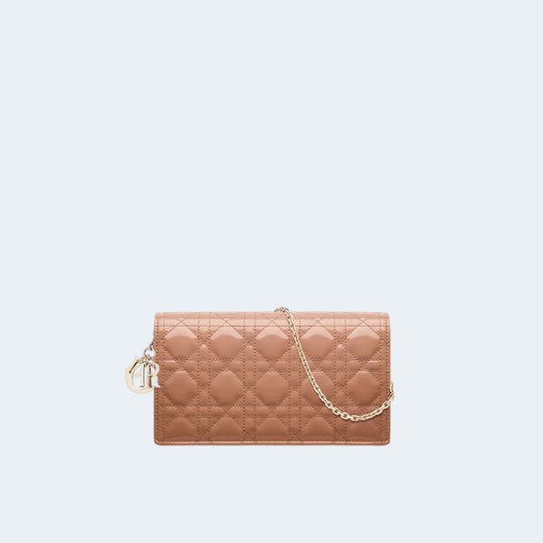 디올 레이디 페이던트 파우치 로즈