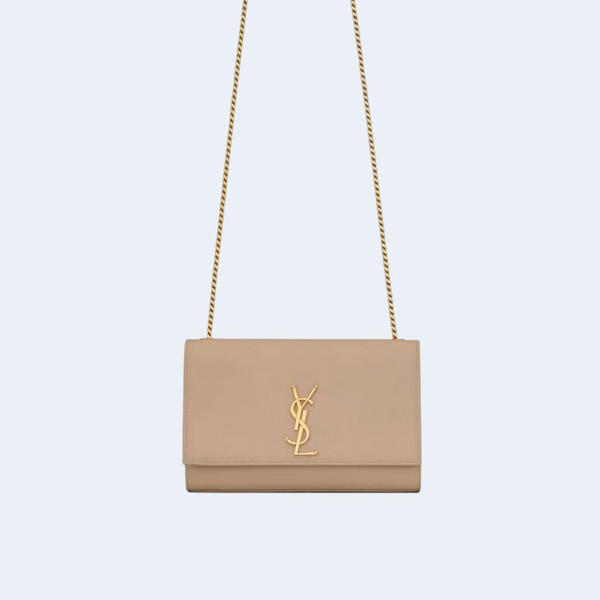 생로랑 케이트 미디엄 백 브라운