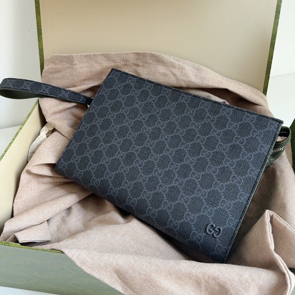 구찌 GG  캔버스 파우치 클러치백