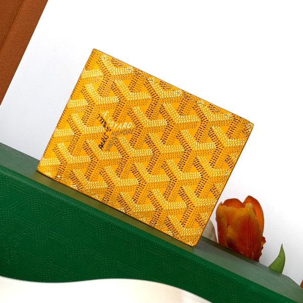 고야드 빅투와르 지갑 옐로우