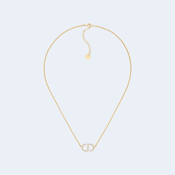 디올 쁘띠 골드 피니쉬 목걸이