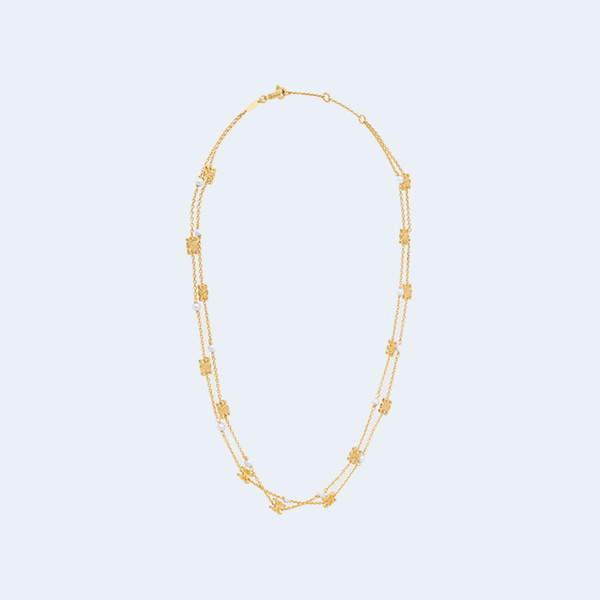 셀린느 트리옹프 골드 피니쉬 목걸이