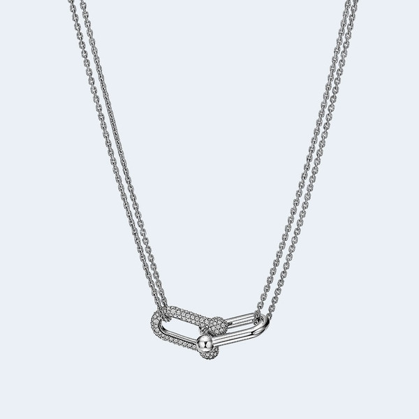 티파니 라지 더블 링크 펜던트 (2color)