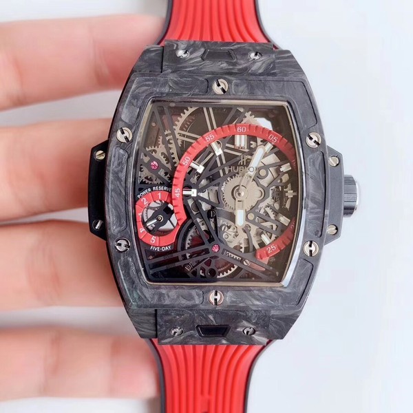 위블로 스피릿 오브 빅뱅 투르비용 카본 레드