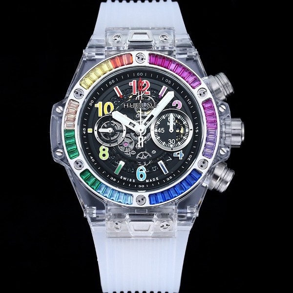 위블로 빅뱅 유니코 1242 Unico 크리스탈  45.5mm