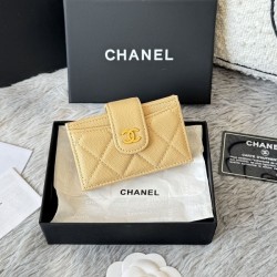 샤넬 클래식 아코디언 카드지갑 AP0342