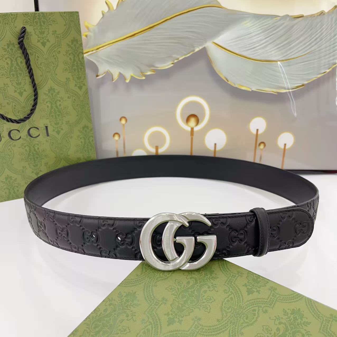 GG 마몬트 버클 벨트
