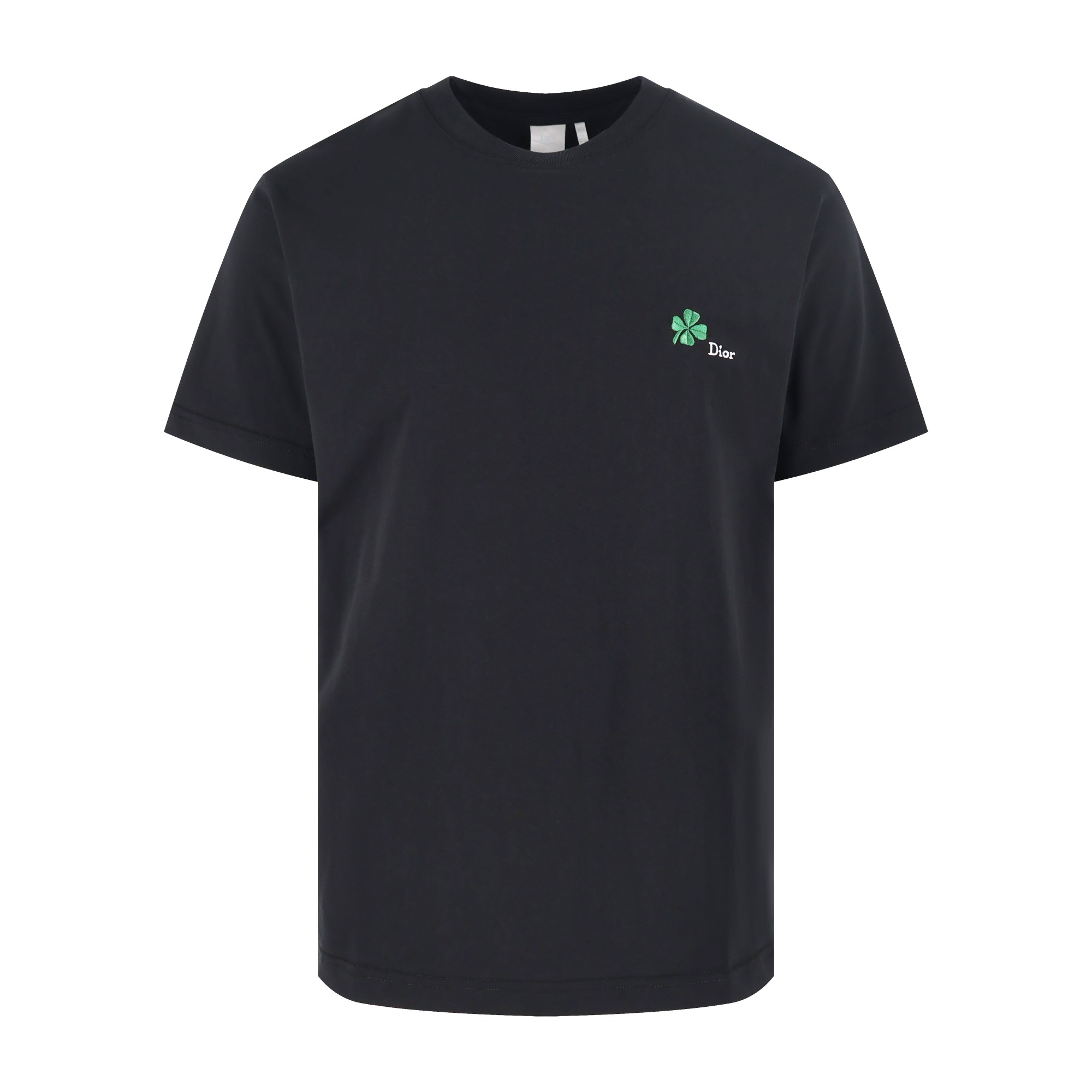 디올 크로버 자수 티셔츠