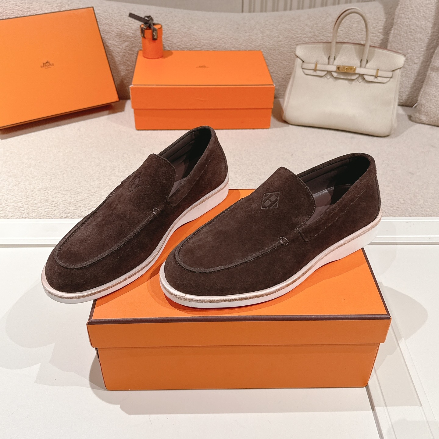 에르메스 로우 로퍼