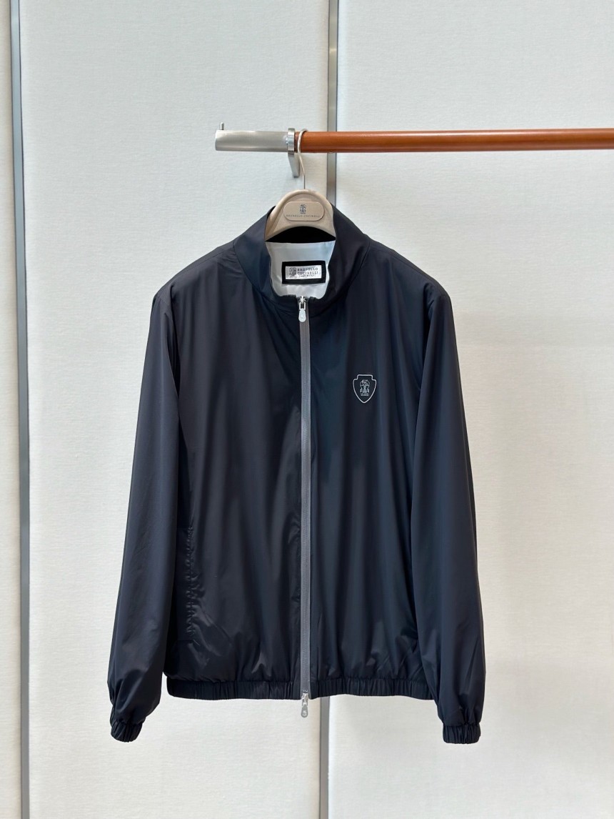 브루넬로 쿠치넬리 로고 윈드브레이커