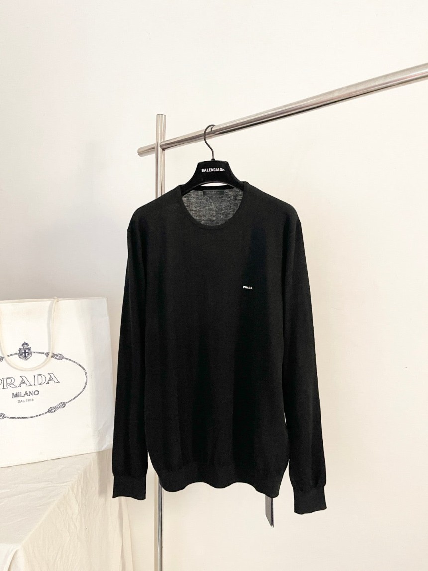 프라다 울 스웨터