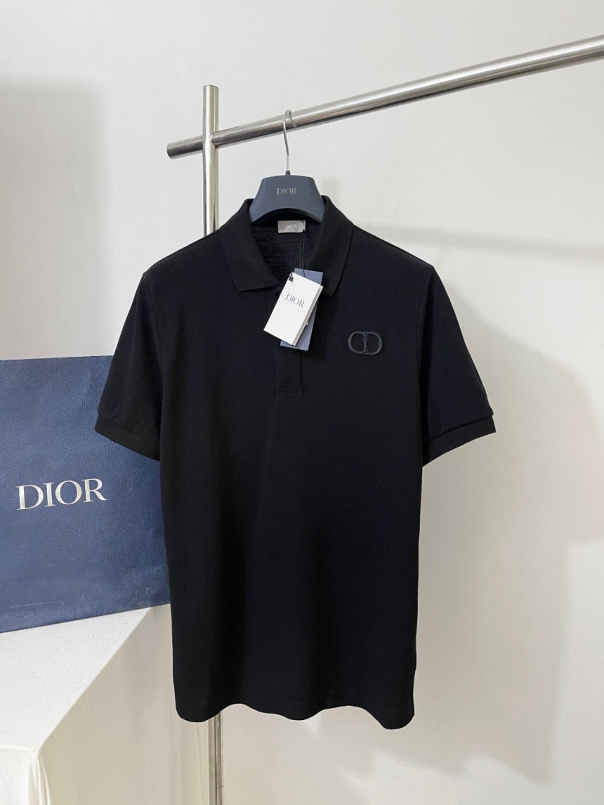디올 CD Icon 폴로 셔츠