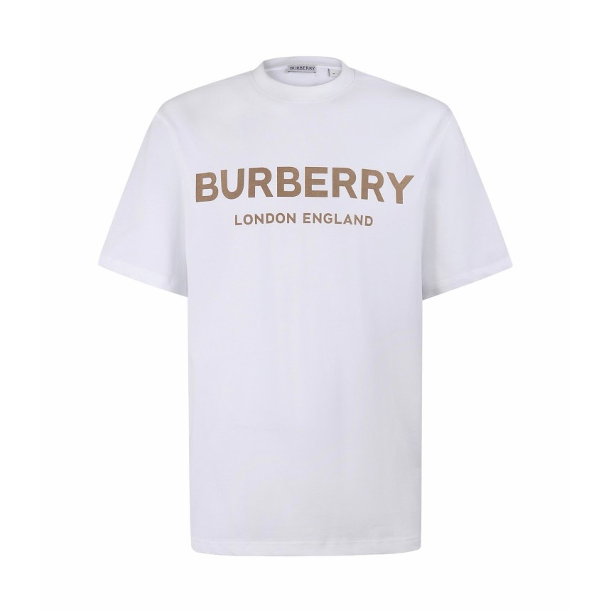 버버리 로고 프린트 반소매 티셔츠