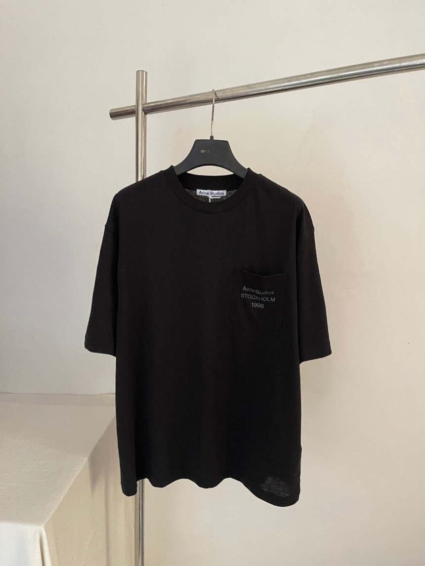 아크네 스튜디오 로고 티셔츠