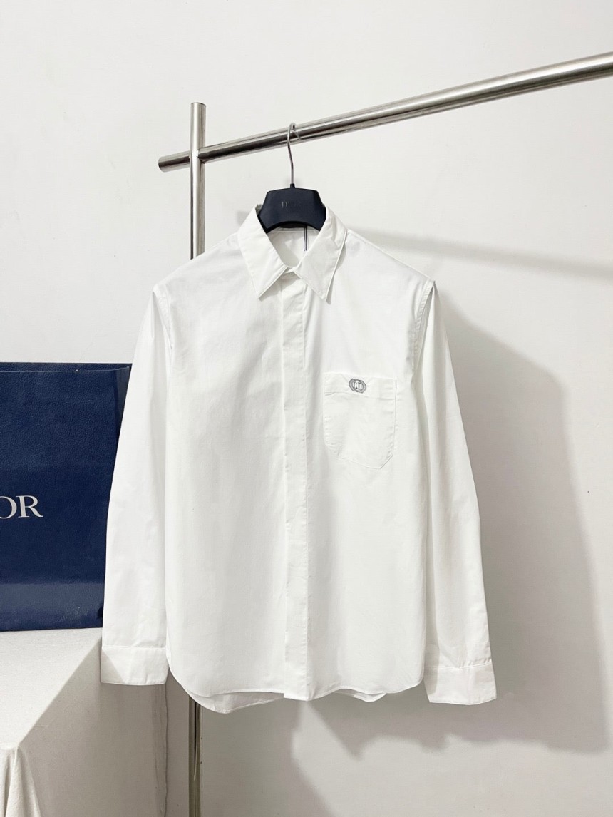 디올 포켓 셔츠