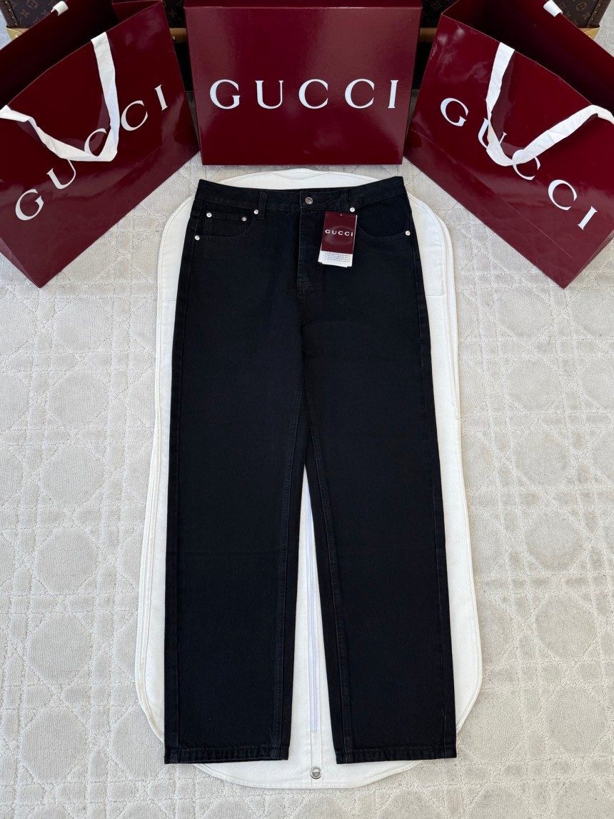 구찌 홀스빗 데님 팬츠