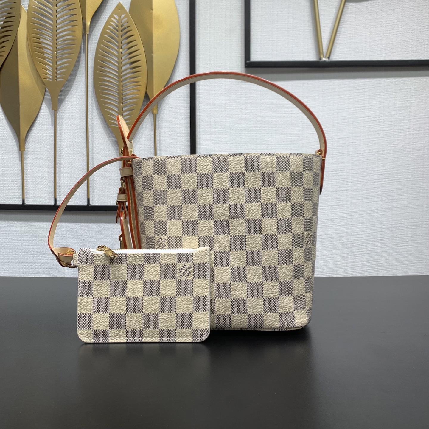 루이비통 올인BB  다미에 숄더백  N40855