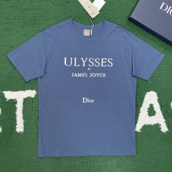 디올 북 커버 자수 티셔츠