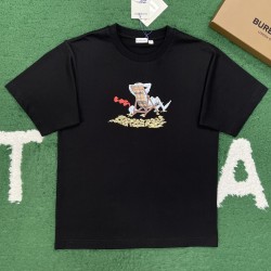 버버리 비치 나이트 코튼 티셔츠