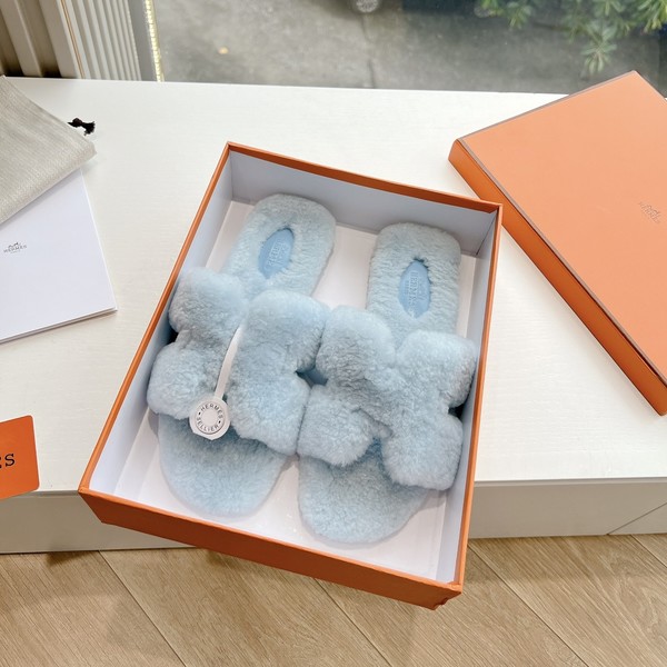 에르메스 오란 샌들 민트