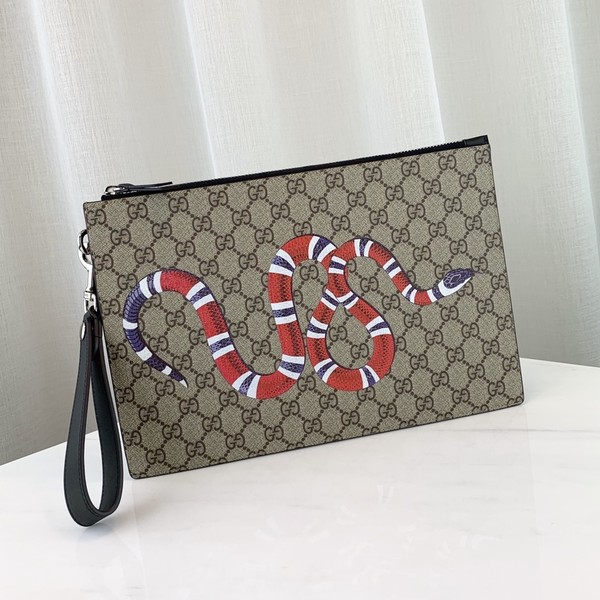 구찌 스네이크 슈프림 클러치백