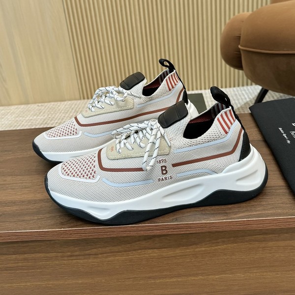 벨루티 쉐도우 니트 & 레더 스니커즈