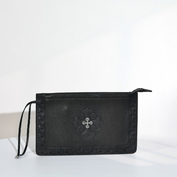 크롬하츠 925 소가죽 클러치 W045 하이엔드급