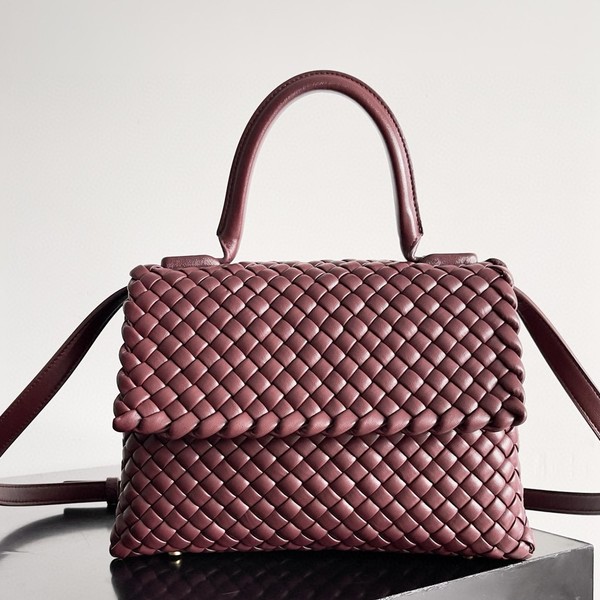 보테가베네타 패티 탑 핸들 백