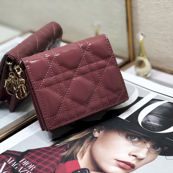 디올 레이디 까나쥬 반지갑