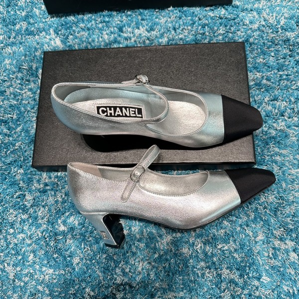 샤넬 투톤 슬링백 펌프스 6.5cm