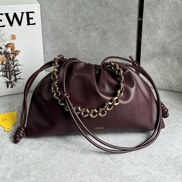 로에베 플라멩코 미디움 숄더 백