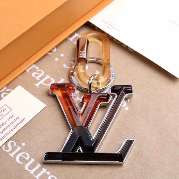 루이비통 크리스탈 LV 로고 키홀더