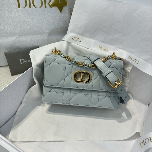 디올 카로 램 마크로캔 미니 레더