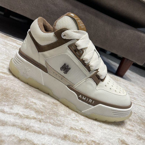 아미리 MA 1 레더 메쉬 스니커즈
