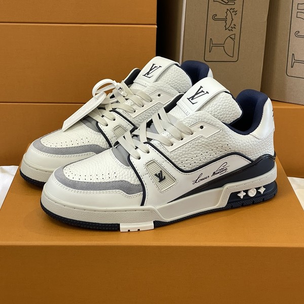루이비통 LV 트레이너 스니커즈 화이트