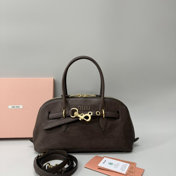 미우미우 아방뛰르 나파 레더백 5BB168