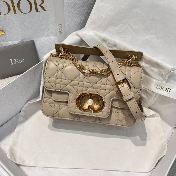 디올 졸리 미니 탑 까나쥬 토트백