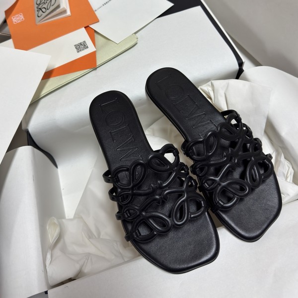 로에베 페탈 애너그램 슬라이드 슬리퍼