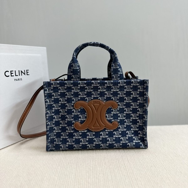 셀린느 데님 타이스 카바스 트리옹프 데님 & 카프스킨