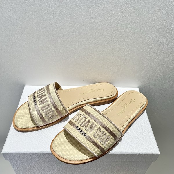 디올 DWAY 디웨이 뮬 슬리퍼