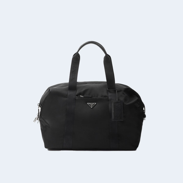 프라다 리나일론 사피아노 가죽 더플백