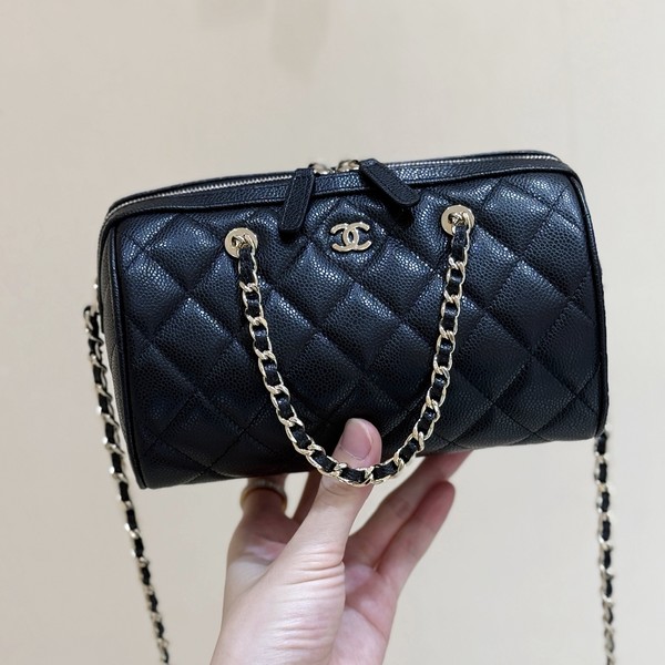 샤넬 25P 볼링백 원통백