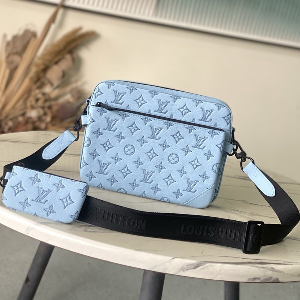 루이비통 블루 트리오 메신저백 크로스백 M14781