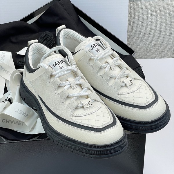 샤넬 25FW CC로고 투톤 스웨이드 G46258