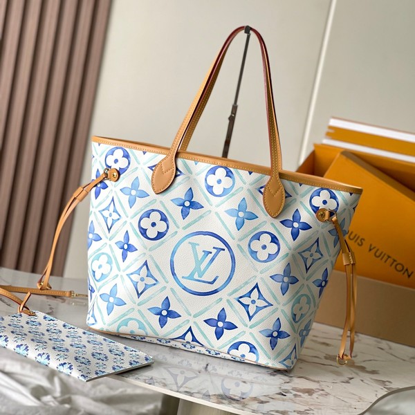 루이비통 네버풀 MM 라군 블루 M11263