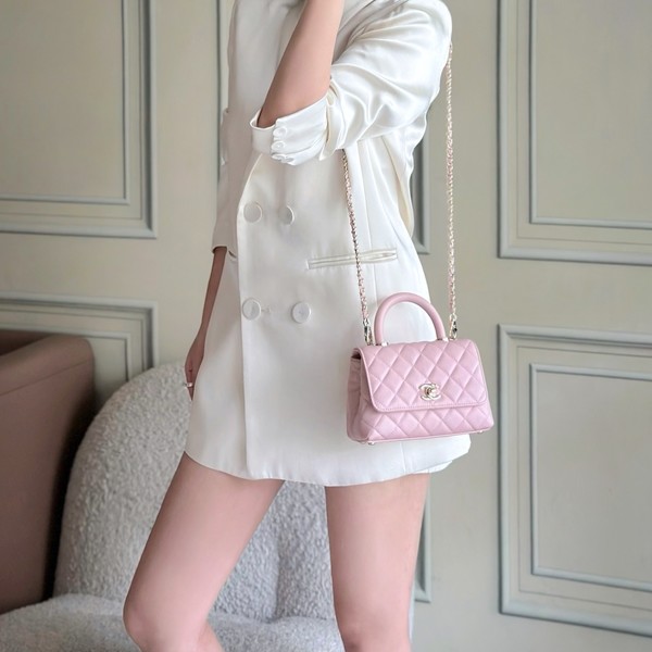 샤넬 코코핸들 미니 체인 AS2215