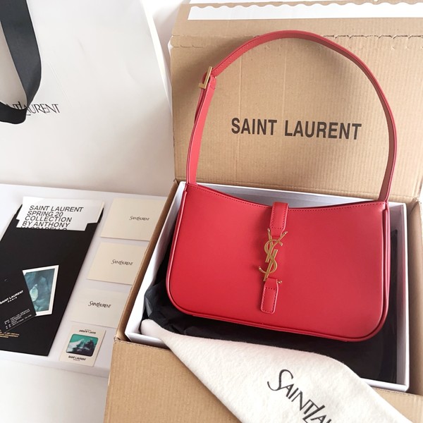 생로랑 LE 5 A 7 카바스 레더 호보백 657228