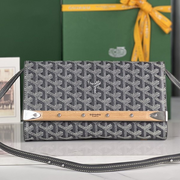 고야드 몬테 카를로 클러치 그레이