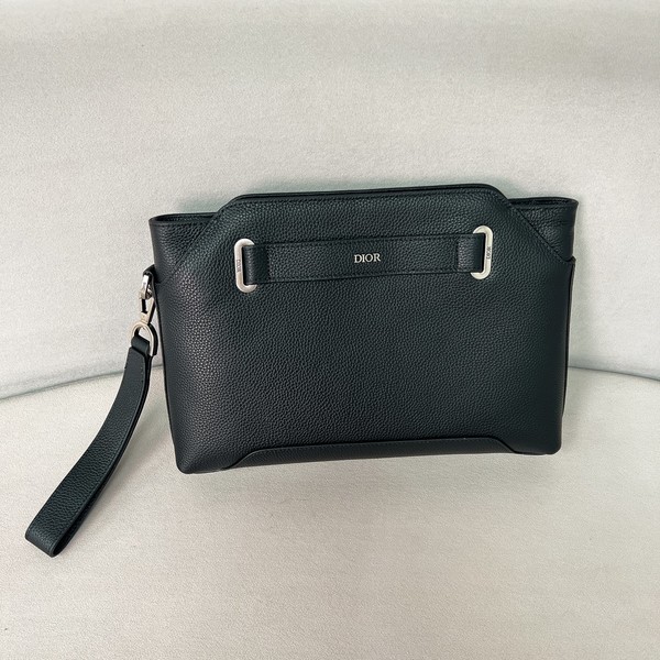 디올 25ss 노르망디 A5 트라이앵글 파우치 2LLCA60