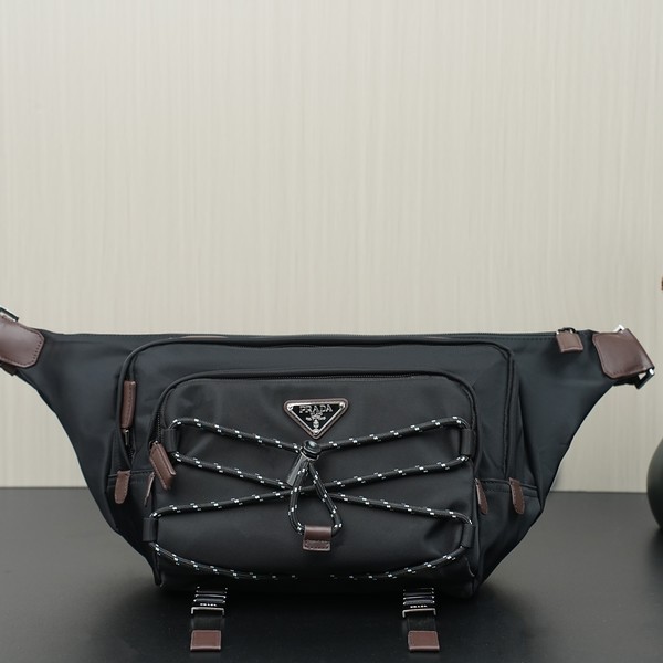 프라다 리나일론 레더 숄더 2VH201